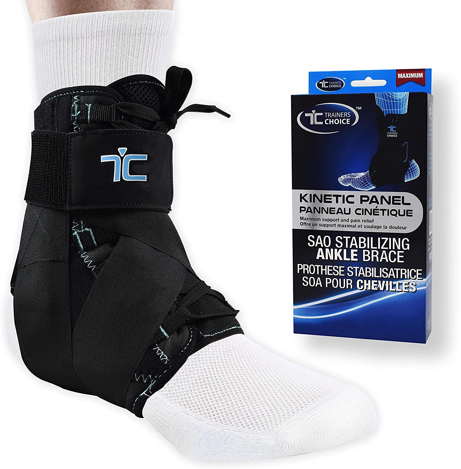 Trainers Choice Stabilizing Ankle Brace M - 1 ea